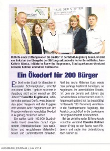 Ein Ökodorf für 200 Bürgen